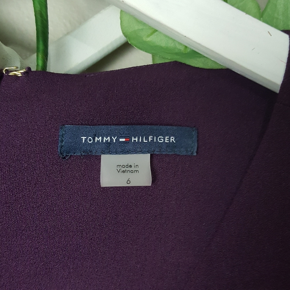 Tommy Hilfiger bell sleeves dress size 6 - Picture 7 of 7